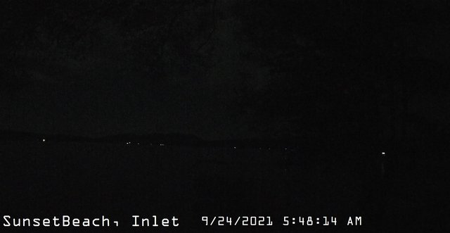 time-lapse frame, Sunset Beach webcam