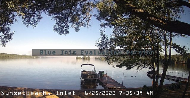 time-lapse frame, Sunset Beach webcam
