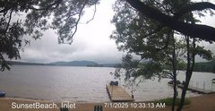 view from Sunset Beach on 2025-07-01