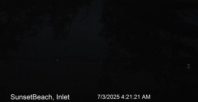 time-lapse frame, Sunset Beach webcam