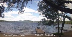 view from Sunset Beach on 2025-07-04