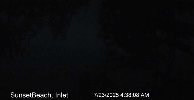 time-lapse frame, Sunset Beach webcam