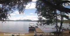 view from Sunset Beach on 2025-08-01