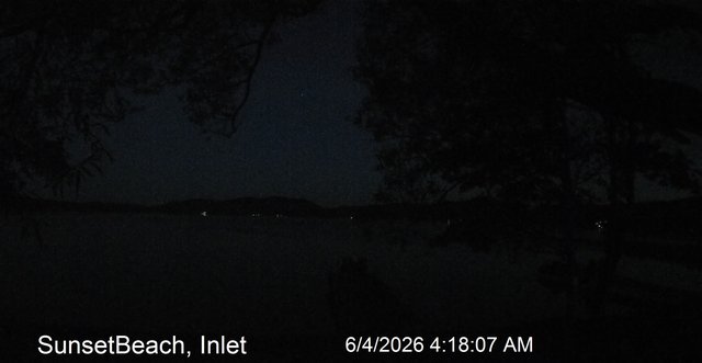 time-lapse frame, Sunset Beach webcam