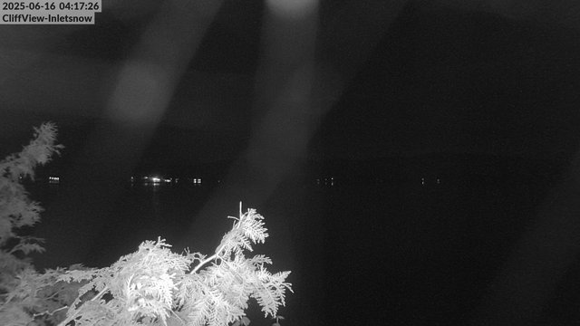 time-lapse frame, 4th Lake, Inlet, NY webcam
