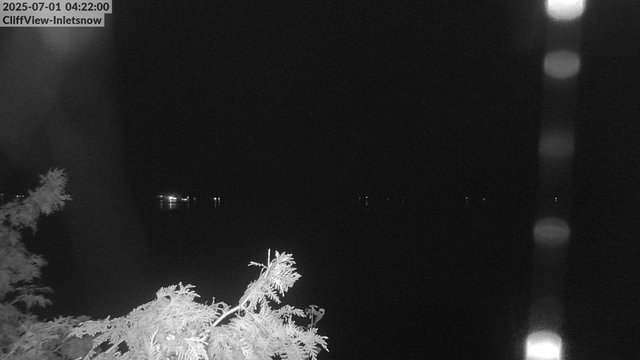 time-lapse frame, 4th Lake, Inlet, NY webcam