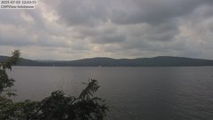 view from 4th Lake, Inlet, NY on 2025-07-03