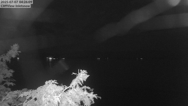 time-lapse frame, 4th Lake, Inlet, NY webcam