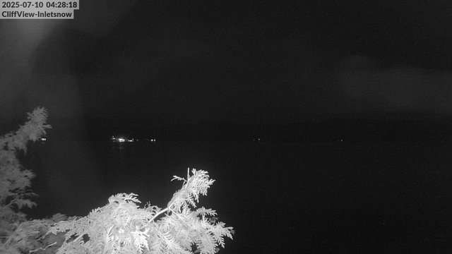 time-lapse frame, 4th Lake, Inlet, NY webcam
