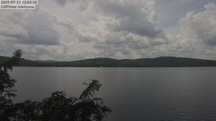 view from 4th Lake, Inlet, NY on 2025-07-11