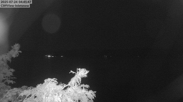 time-lapse frame, 4th Lake, Inlet, NY webcam