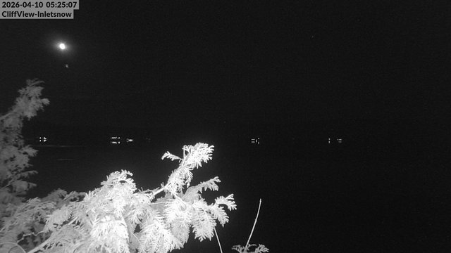 time-lapse frame, 4th Lake, Inlet, NY webcam