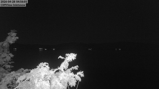 time-lapse frame, 4th Lake, Inlet, NY webcam