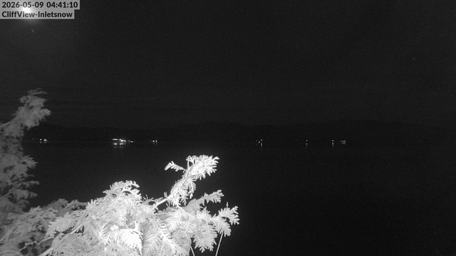 time-lapse frame, 4th Lake, Inlet, NY webcam