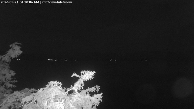 time-lapse frame, 4th Lake, Inlet, NY webcam