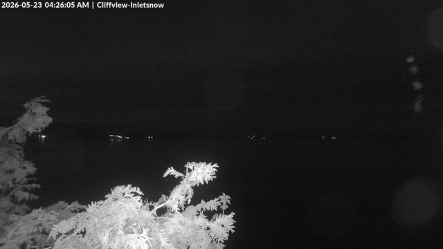 time-lapse frame, 4th Lake, Inlet, NY webcam