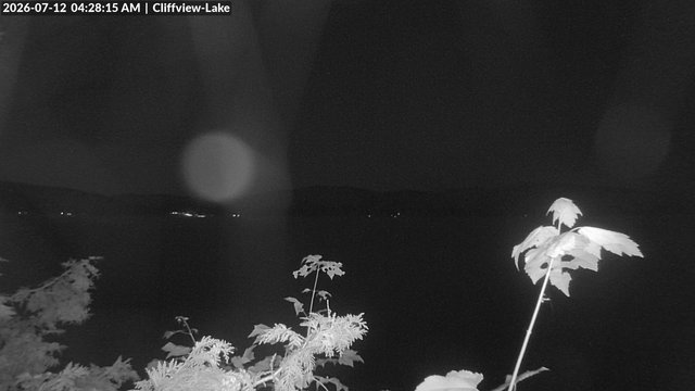 time-lapse frame, 4th Lake, Inlet, NY webcam