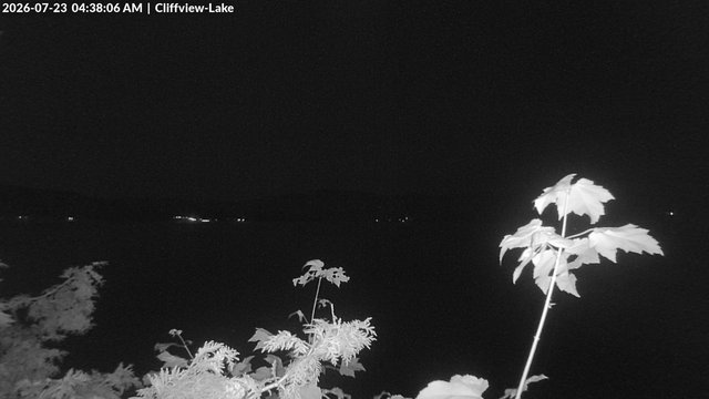 time-lapse frame, 4th Lake, Inlet, NY webcam