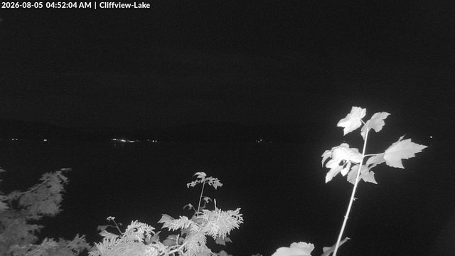 time-lapse frame, 4th Lake, Inlet, NY webcam