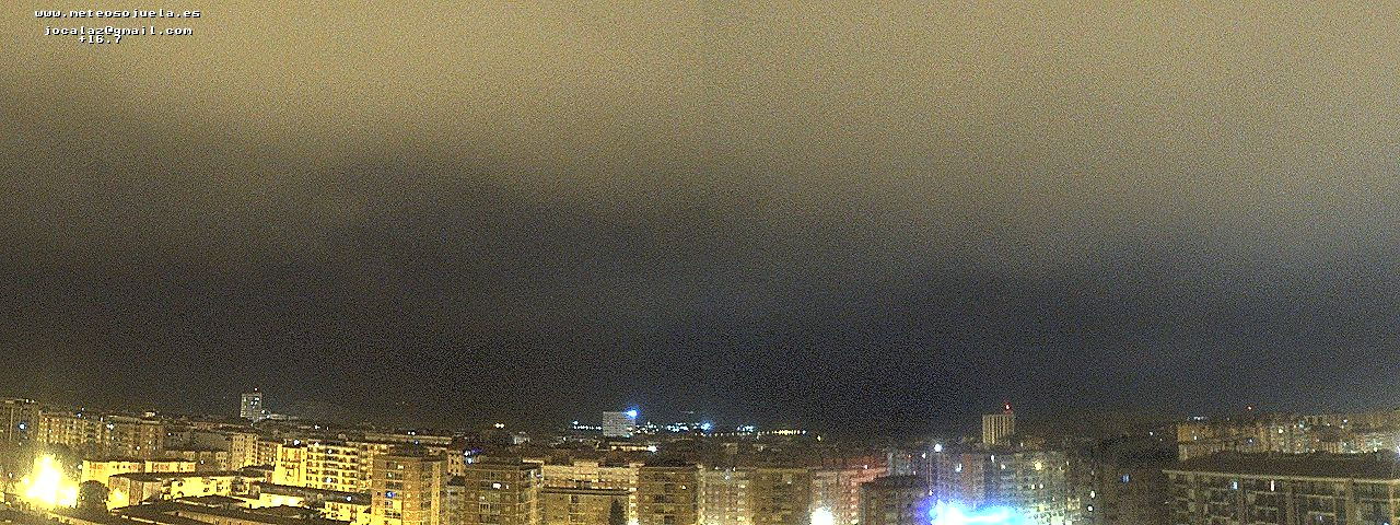 time-lapse frame, LOGROÑO SUR webcam