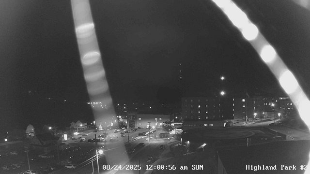 time-lapse frame, Highland Park Hose Co. #2 webcam