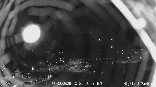 time-lapse frame, Highland Park Hose Co. #2 webcam
