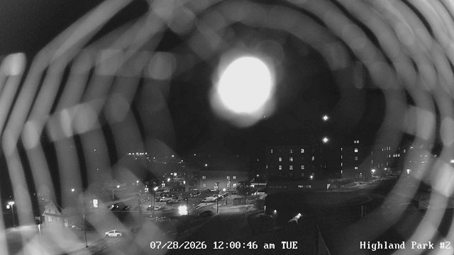 time-lapse frame, Highland Park Hose Co. #2 webcam