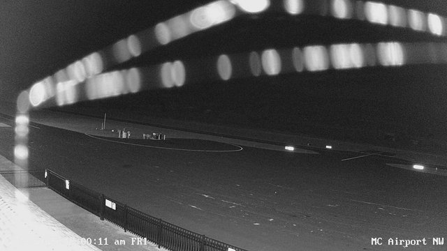 time-lapse frame, Mifflin County Airport (west) webcam