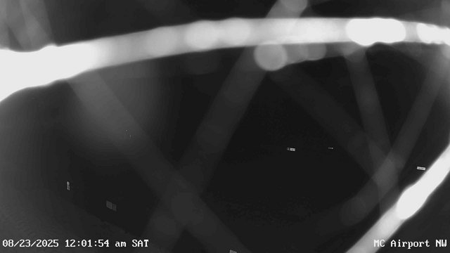 time-lapse frame, Mifflin County Airport (west) webcam