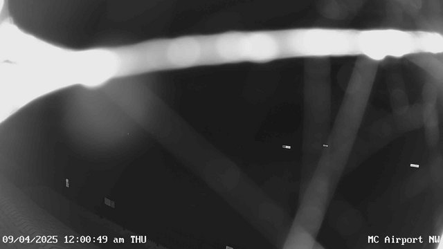 time-lapse frame, Mifflin County Airport (west) webcam