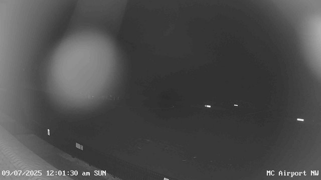 time-lapse frame, Mifflin County Airport (west) webcam