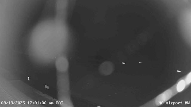 time-lapse frame, Mifflin County Airport (west) webcam
