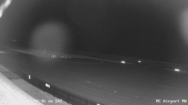 time-lapse frame, Mifflin County Airport (west) webcam