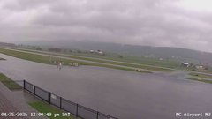 view from Mifflin County Airport (west) on 2026-04-25