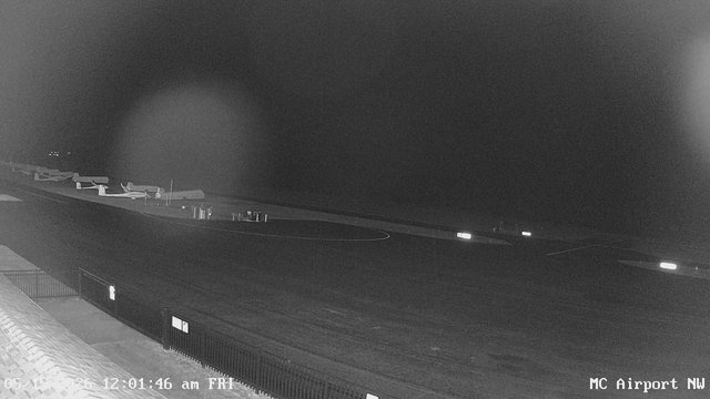 time-lapse frame, Mifflin County Airport (west) webcam
