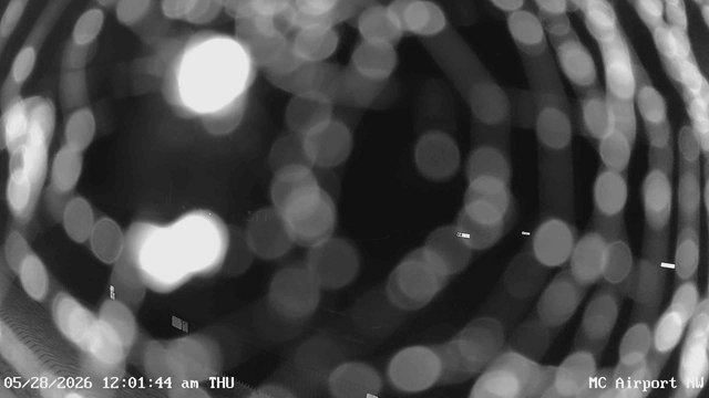 time-lapse frame, Mifflin County Airport (west) webcam