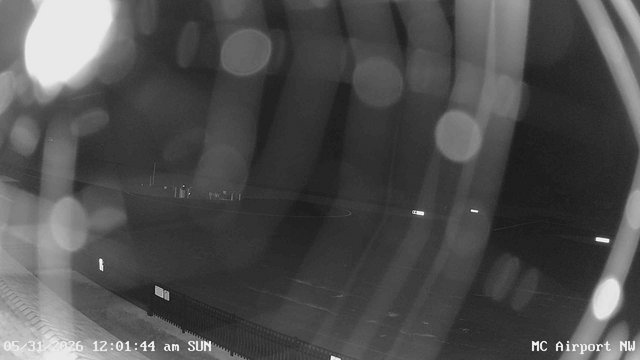 time-lapse frame, Mifflin County Airport (west) webcam