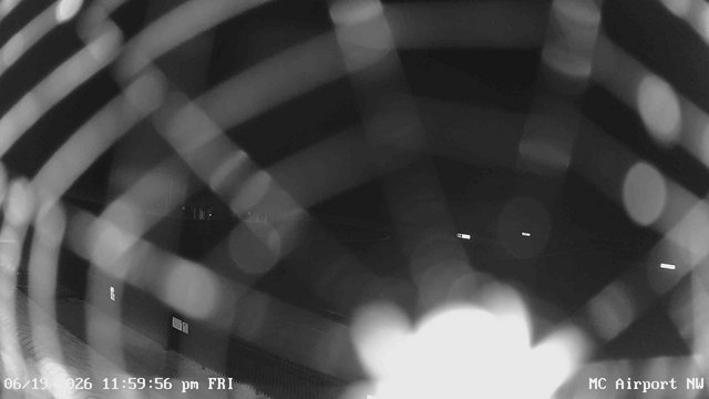 time-lapse frame, Mifflin County Airport (west) webcam