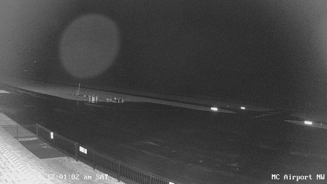 time-lapse frame, Mifflin County Airport (west) webcam