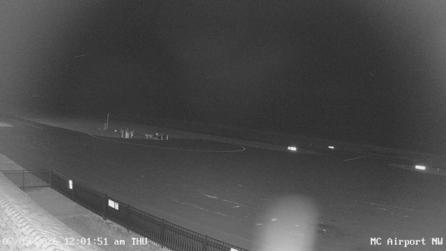 time-lapse frame, Mifflin County Airport (west) webcam