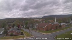 view from Highland Park Hose Co. #1 on 2026-04-19