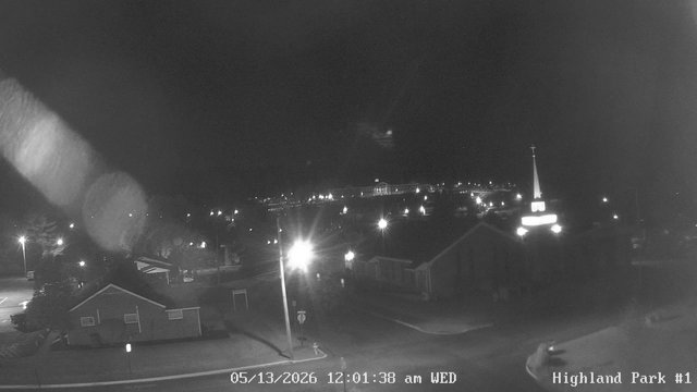 time-lapse frame, Highland Park Hose Co. #1 webcam