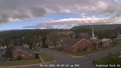 view from Highland Park Hose Co. #1 on 2026-05-15