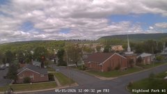 view from Highland Park Hose Co. #1 on 2026-05-15
