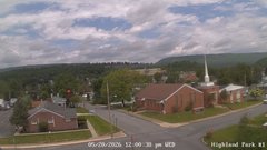 view from Highland Park Hose Co. #1 on 2026-05-20