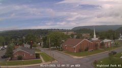 view from Highland Park Hose Co. #1 on 2026-05-27
