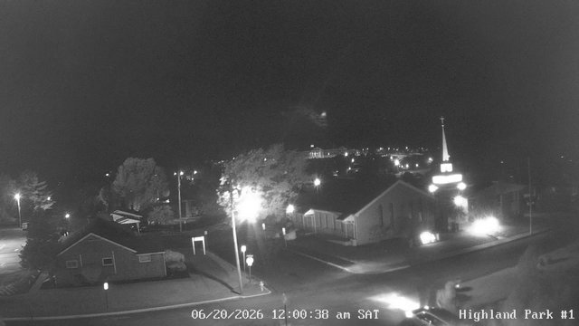 time-lapse frame, Highland Park Hose Co. #1 webcam