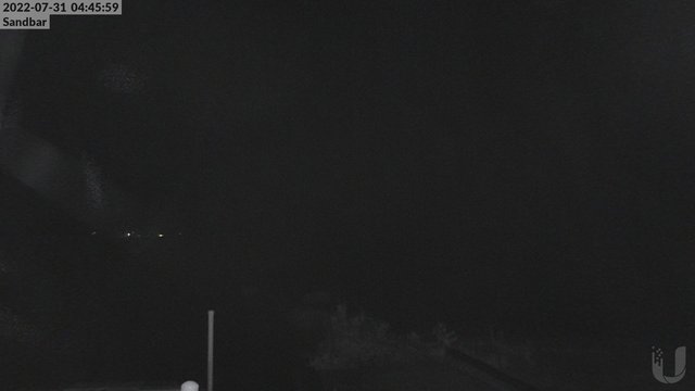 time-lapse frame, 4th Lake Sandbar webcam