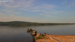 view from 4th Lake Sandbar on 2025-07-07