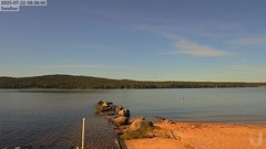 view from 4th Lake Sandbar on 2025-07-22